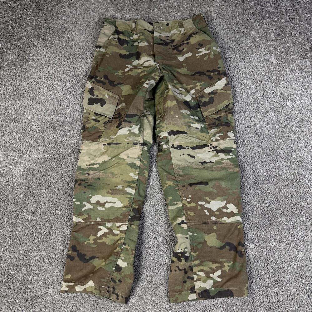Insect Sheild Trousers Army Combat Uniform Small X-Short Multicam Made In USA